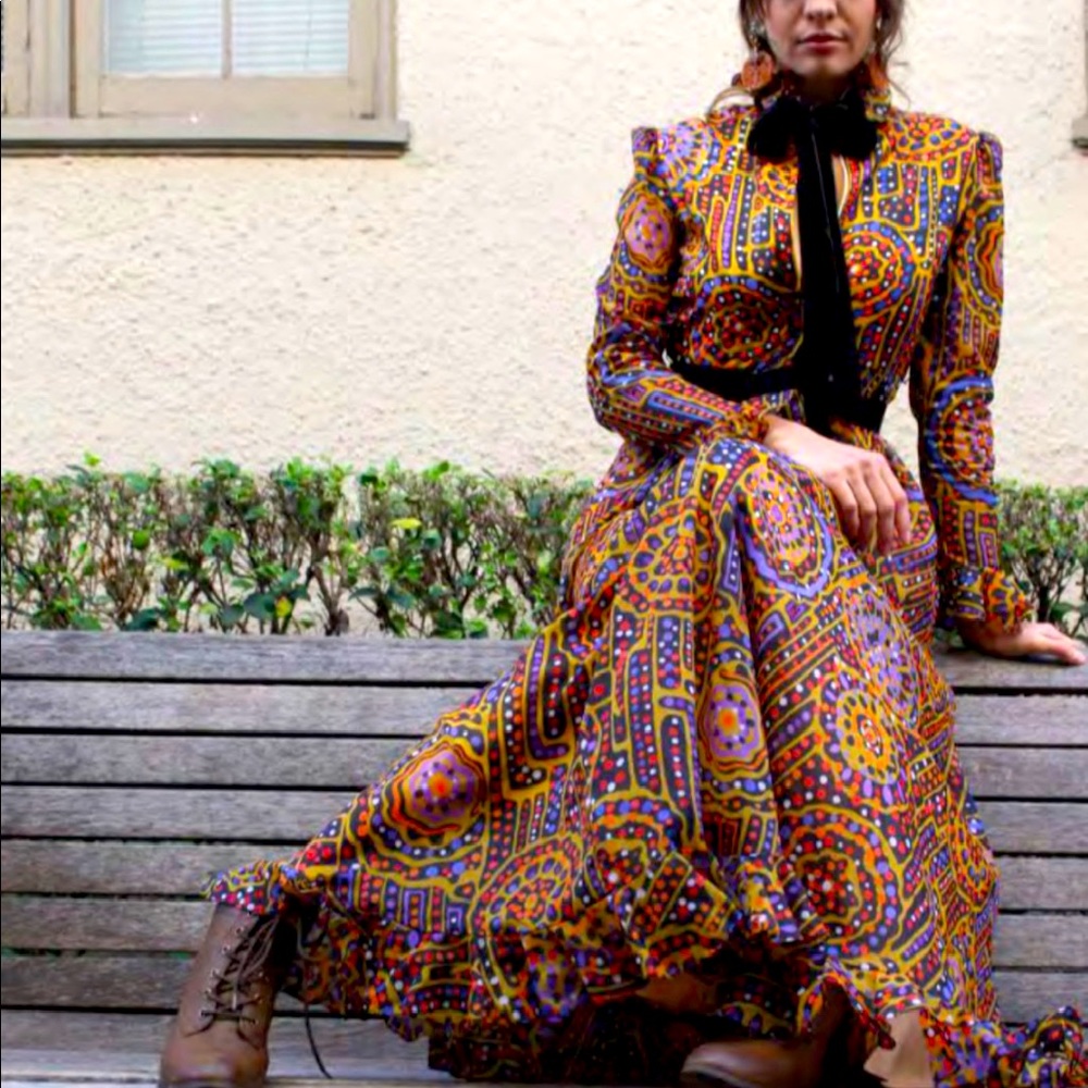 1970s vintage dress